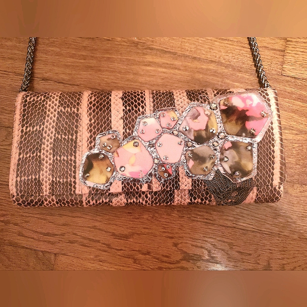 Oscar de la Renta evening bag with dust bag